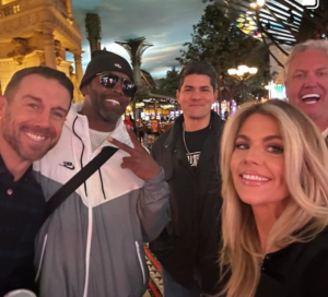 Sam ponder with male friends