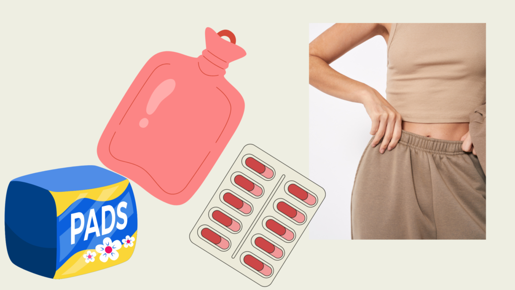 things which provide relief a girl during her period